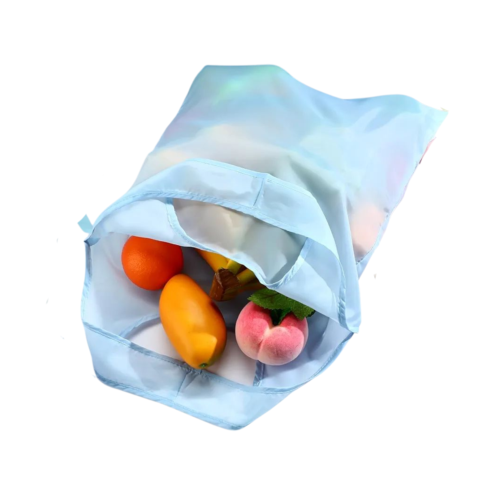 24 Reusable Grocery Bags – Foldable, Washable Totes in 6 Macaron Colors