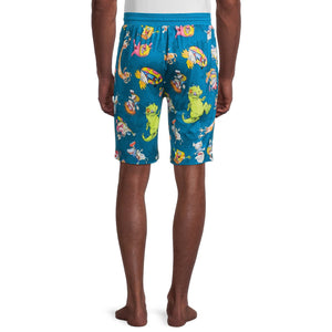 Nickelodeon Men’s 90s Sleep Pajamas – Easy Care, Soft Fabric & Classic Gang Design