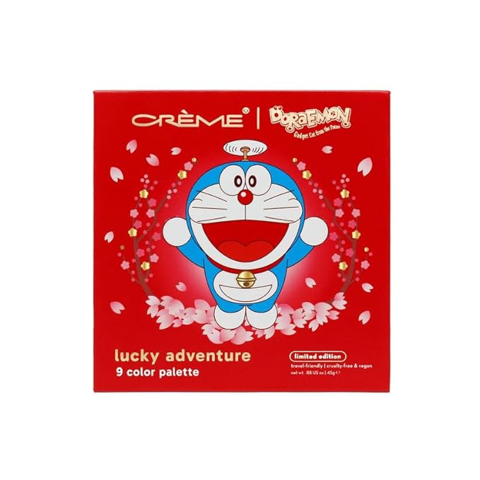 The Crème Shop x Doraemon: Lucky Adventure 9 Eyeshadow Palette