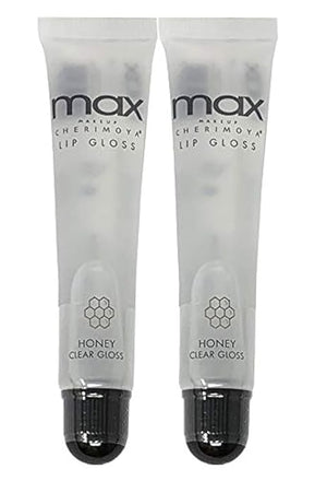 MAX Makeup Cherimoya® Lip Gloss -Set of 6 (HONEY)