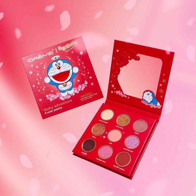 The Crème Shop x Doraemon: Lucky Adventure 9 Eyeshadow Palette