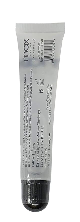 MAX Makeup Cherimoya® Lip Gloss -Set of 6 (COCONUT)
