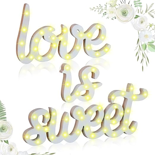 "Love Is Sweet" Table Decor Sign