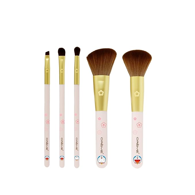 The Crème Shop x Doraemon: Fluffy Fortune Brush Collection  (Set of 5)