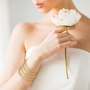 Gold Boho Bangle Bracelet (Set of 50)