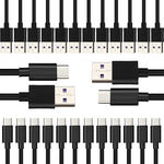 10ft USB-A to USB-C Cable (Set of 24)
