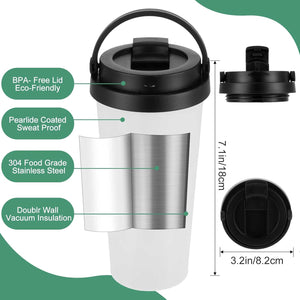 16 oz Tumbler with Lid Handle (Set of 12)