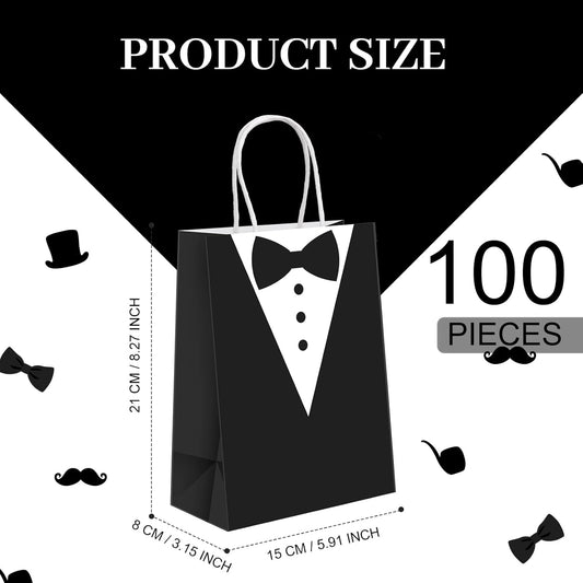 Tuxedo Paper Gift Bag (Set of 100)