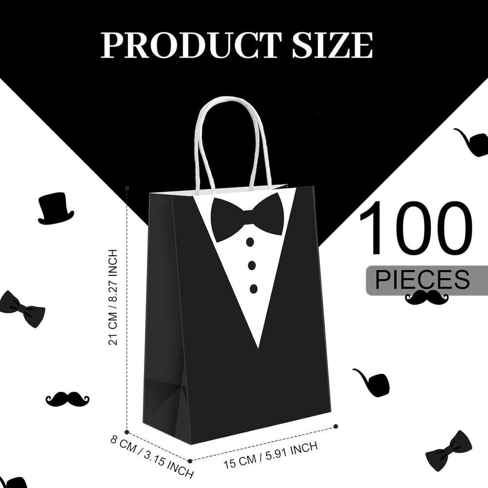 Tuxedo Paper Gift Bag (Set of 100)