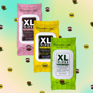 The Crème Shop 10 ct XL Makeup Remover Wipes -3 Pack (Rose & Coconut Oil)