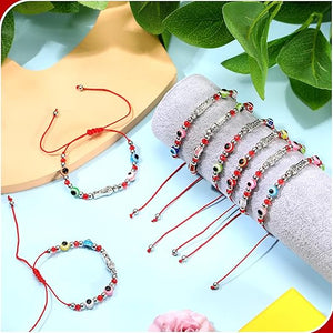 Saint Evil Eye String Bracelet (Set of 36)
