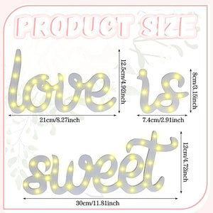 "Love Is Sweet" Table Decor Sign