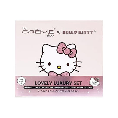 The Crème Shop x Hello Kitty Lovely Luxury Spa Set (Cocoa Rose)
