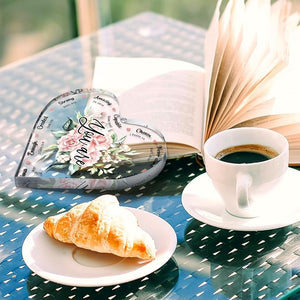 Heart-Shaped Religious Faith Decoration Sign Plaque