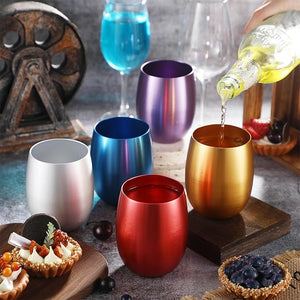 15 oz Anodized Aluminum Glass (Set of 30)