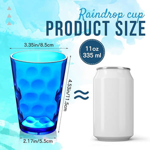 11 oz Plastic Stackable Cup (Set of 8)