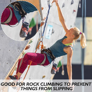 Aluminum D-Ring Clip & Keyring Set (Assorted Size/Color, Set of 140)