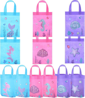 Mermaid Non-Woven Gift Bag Goodie Bag (Set of 24)