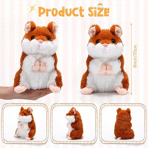 Stuffed Hamster Toy (Assorted Color, Set of 4)
