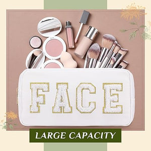 6 Pcs Nylon Makeup Bag