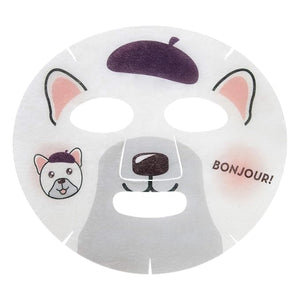 The Crème Shop Animated Face Sheet Mask - Set of 3 (French Bulldog: Collagen)