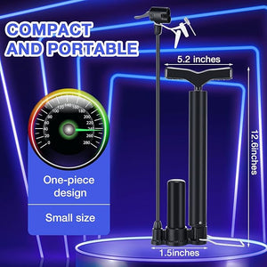 Floor Bike Pump (Set of 4)