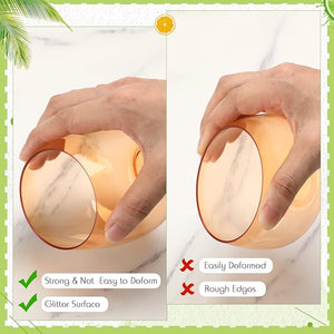 12 oz Plastic Stemless Wine Glass (Assorted Coloer, Set of 24)