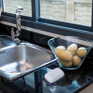 Plastic Soap Holder Soap Dish Saver (Set of 6)