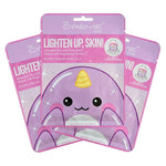 The Crème Shop Animated Face Sheet Mask - Set of 3 (Narwhal: Vitamin C)