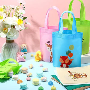Animal Non-Woven Gift Bag Goodie Bag (Set of 24)
