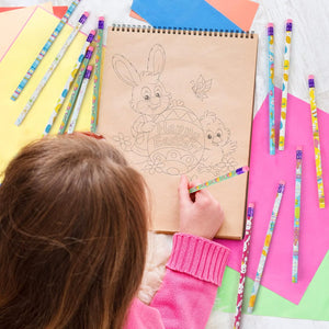 Easter Theme Pencil with Eraser (Set of 24)