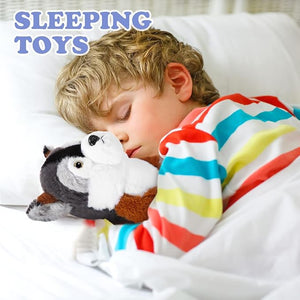 Stuffed Wolf Toy (Assorted Color, Set of 2)