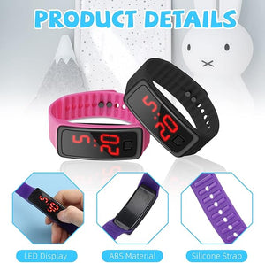 LED Digital Silicone Watch (Assorted Color, Set of 36)