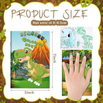 144 Pcs Water Coloring Books with Crayons (Dinosaur Theme)