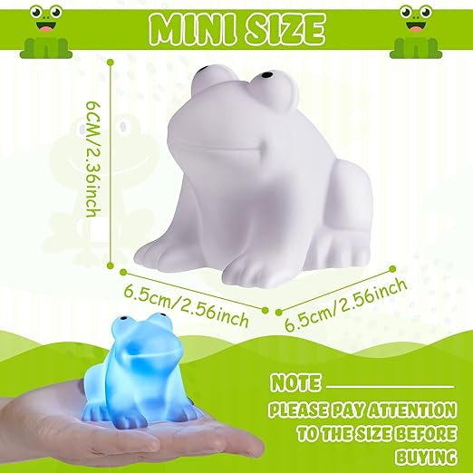 LED Color Changing Night Light for Children (Frog Shape)
