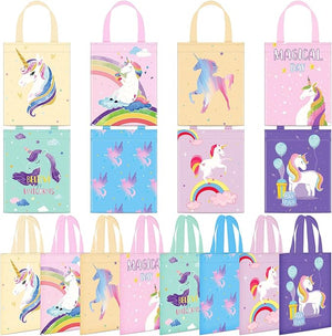 Unicorn Non-Woven Gift Bag Goodie Bag (Set of 24)
