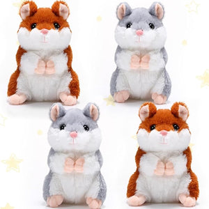Stuffed Hamster Toy (Assorted Color, Set of 4)