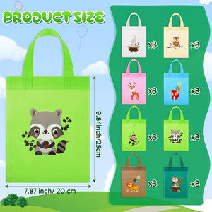 Animal Non-Woven Gift Bag Goodie Bag (Set of 24)