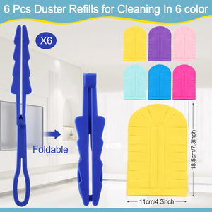 Microfiber Duster Kit (Assorted Style, Set of 12)