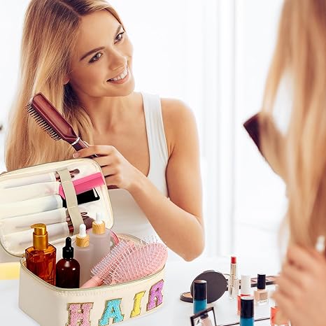 4 Pcs Nylon Makeup Bag