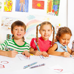 0.5 mm 6-in-1 Multicolor Ballpoint Pen (Set of 100)