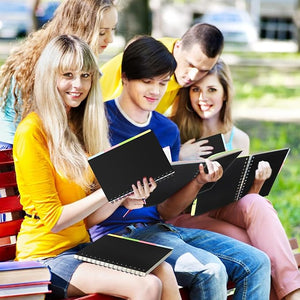 A5 Spiral Notebook with Dividers (Set of 20)