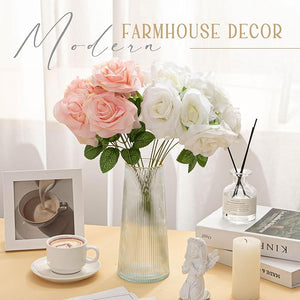 18 Bunches Artificial Rose Bouquet