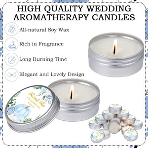 Lavender Soy Candle Baby Shower Favor (Set of 50)