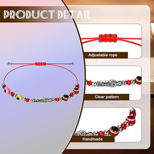 Saint Evil Eye String Bracelet (Set of 36)