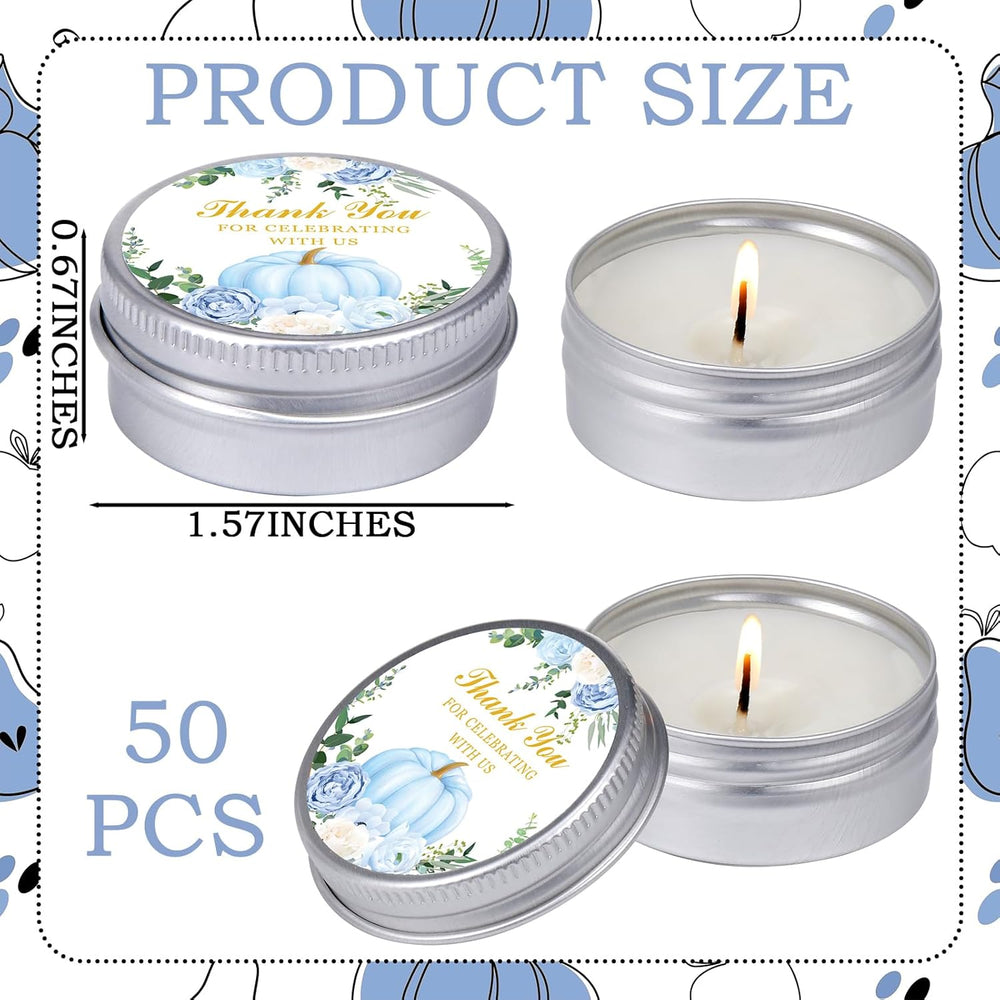Lavender Soy Candle Baby Shower Favor (Set of 50)
