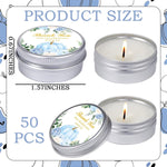 Lavender Soy Candle Baby Shower Favor (Set of 50)