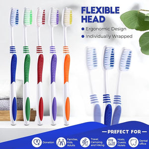 Individually Wrapped Toothbrush (Set of 300)