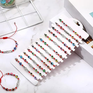 Saint Evil Eye String Bracelet (Set of 36)