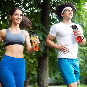 25 oz Appreciation Plastic Water Bottle (Black, Set of 24)